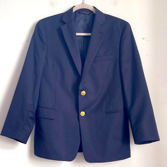 Michael Kors 100% wool two button single vent sport coat blazer sz 15 - Picture 1 of 6